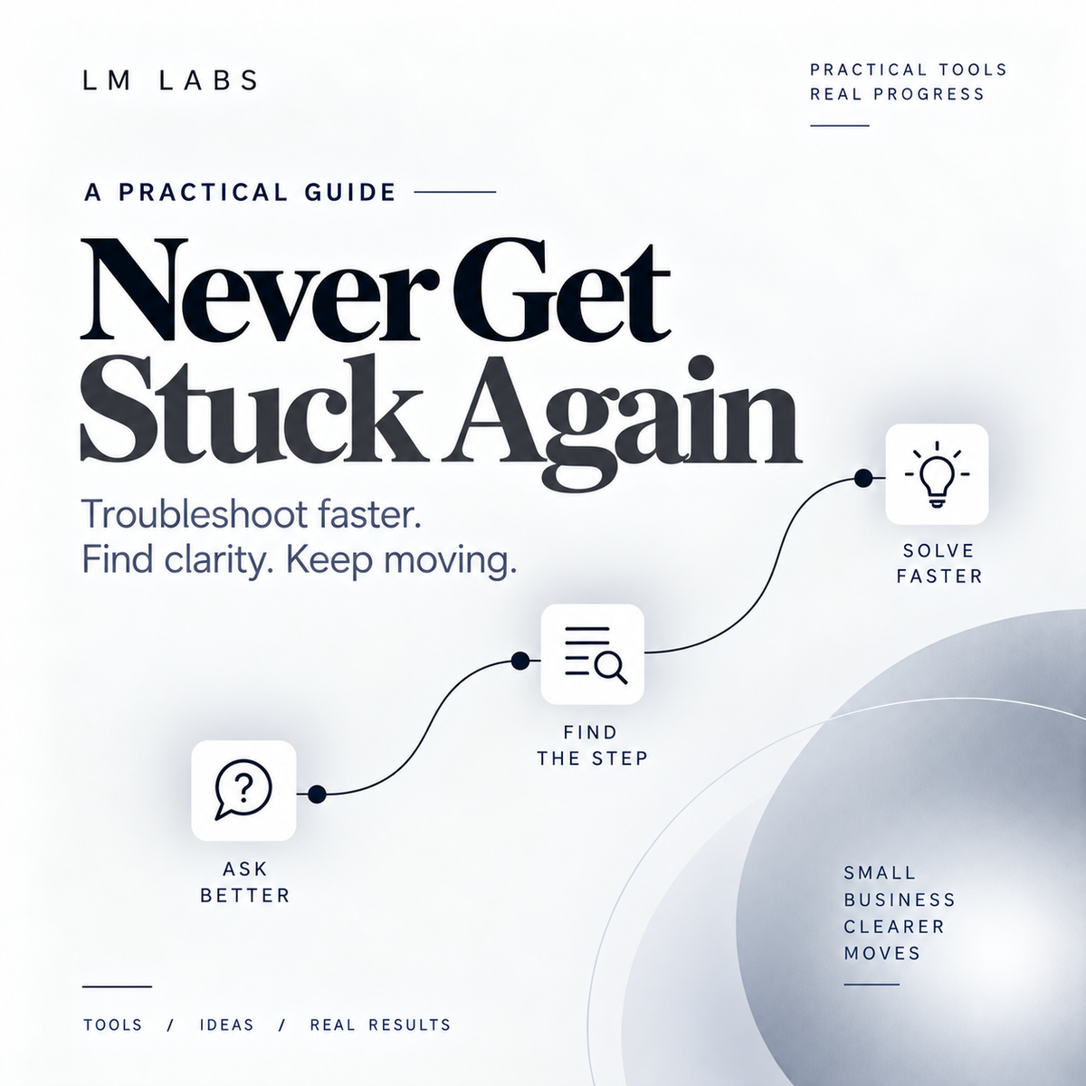 Never Get Stuck Again
